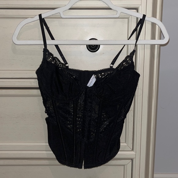Urban outfitters corset top in black - Picture 2 of 5